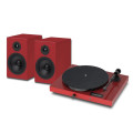 GramofonyGRAMO / Gramofon Pro-Ject JukeBox E1 HiFi Set Piano Red
