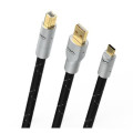 HIFIHIFI / USB kabel:Matrix OCC USB 2.0 C-B / 1,2m