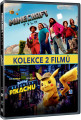 2DVD / FILM / Minecraft film+pokmon:Detektiv Pikachu / 2DVD